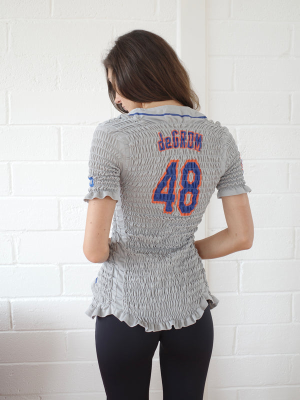 The Reconstituted Shirred Baseball Jersey