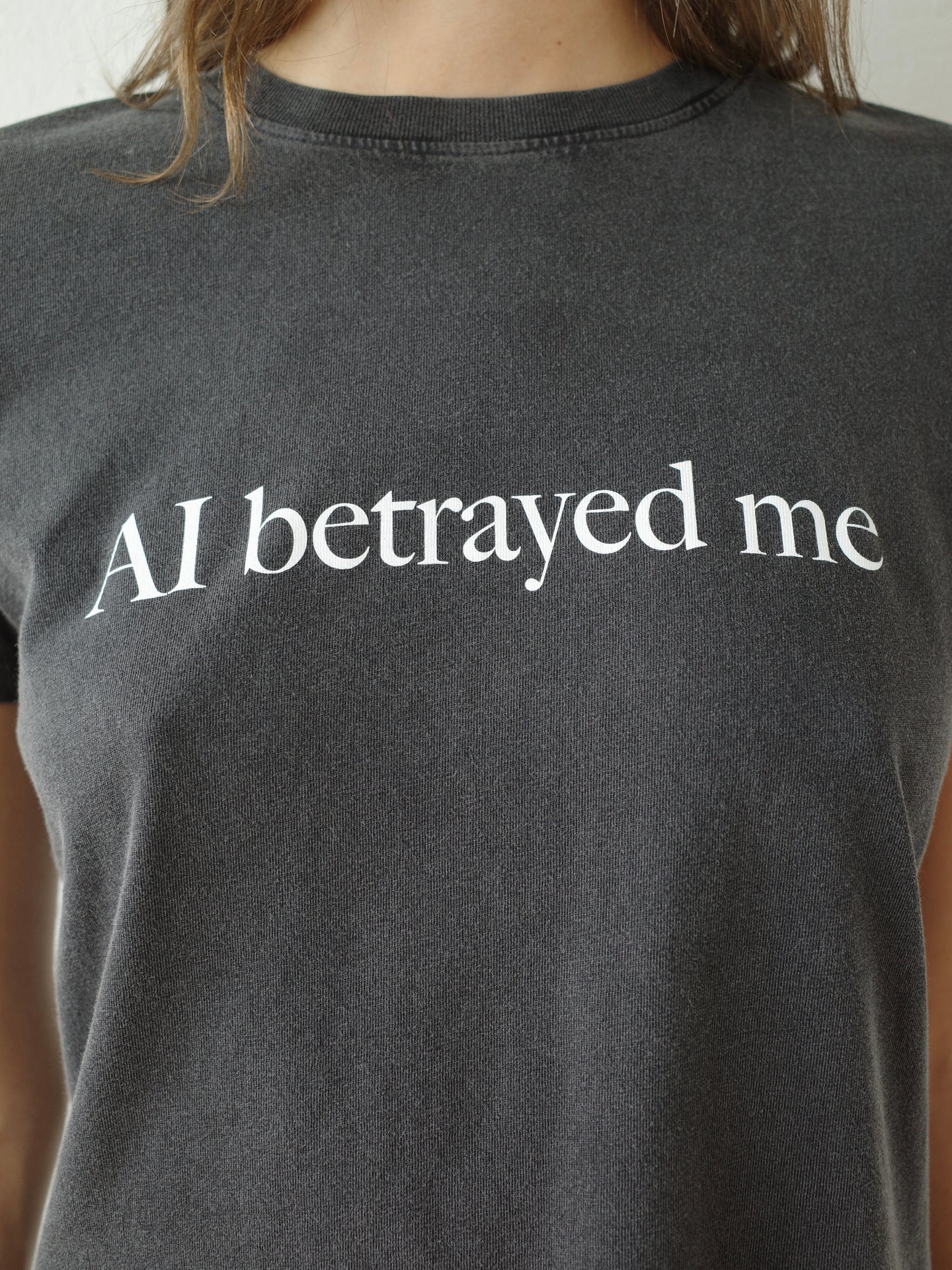 The 'AI Betrayed Me' T-shirt