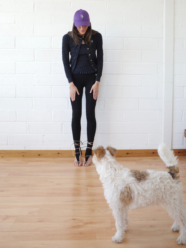 The Thong Legging - Black