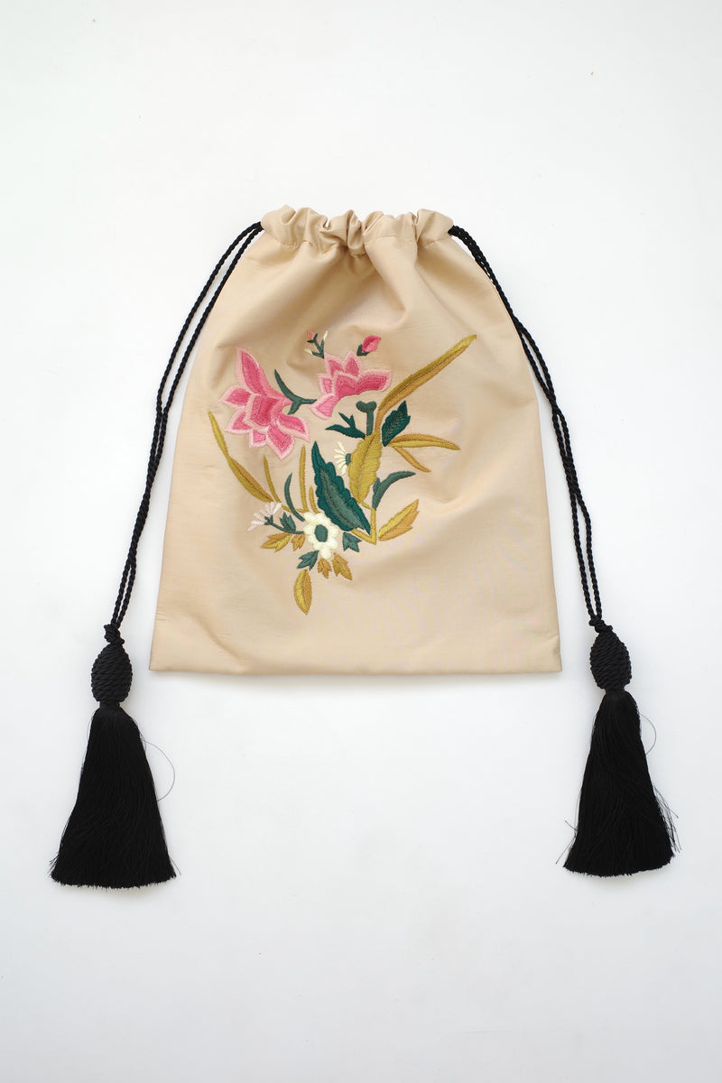 The Silk Tapestry Bag - Honey