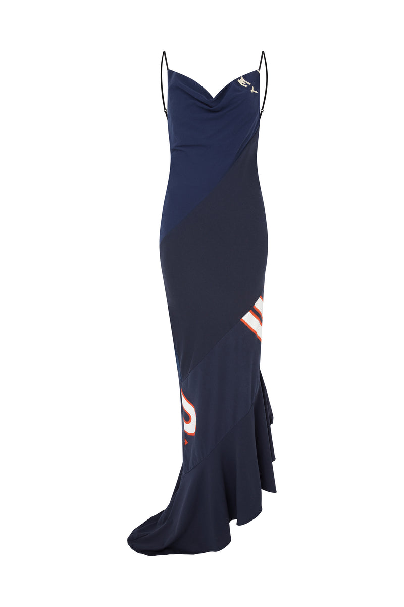 The Reconstituted Bias T-shirt Maxi Dress